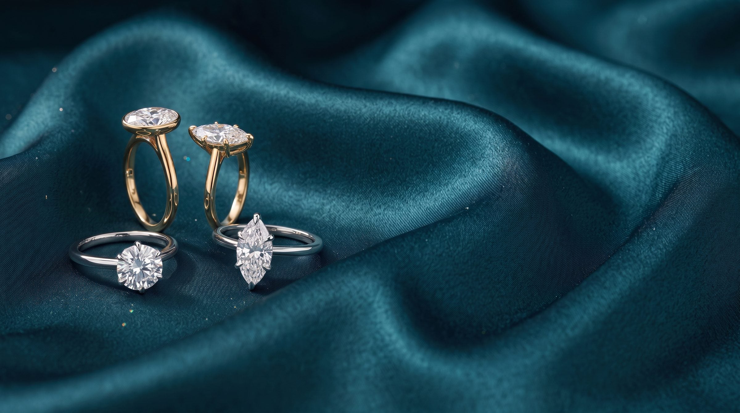 Solitaire Lab Grown Diamond Engagement Rings | Amarii